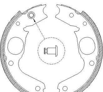 Гальмівні колодки зад. MITSUBISHI L400 95-00/PAJERO 98- (Hand Brake) - WOKING Z4148.00