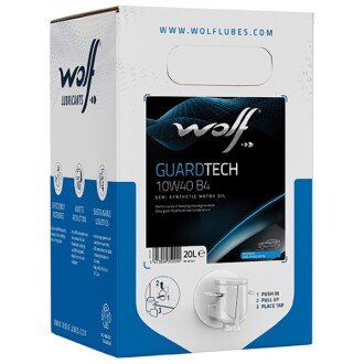 Моторное масло GuardTech B4 10W-40, 20 л - Wolf 1051077