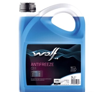 Антифриз ANTIFREEZE G11 5Lx4 - NEW - Wolf 1052657 (фото 1)