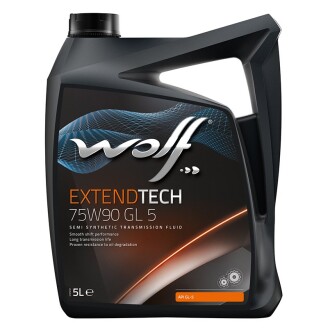 Extendtech 75w90 gl 5 5lx4 - Wolf 8303500