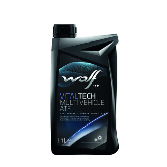 Трансмиссионное масло VitalTech Multi Vehicle ATF синтетическое 1 л - Wolf 8305603