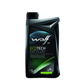 Трансмиссионное масло Ecotech CVT Fluid синтетическое 1 л - (0888602505, XT7QCFT, 0826099904) Wolf 8306006