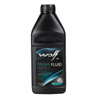 BRAKE FLUID DOT 5.1 1Lx12 - Wolf 8308307 (фото 1)