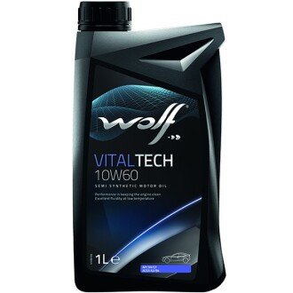 Моторное масло VitalTech 10W-60, 1 л - Wolf 8314827