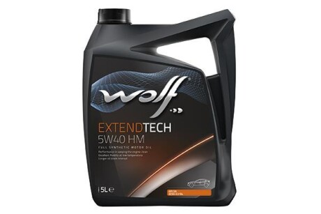 Extendtech 5w40 hm 5lx5 - Wolf 8321580