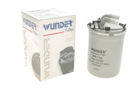 Фільтр паливний WUNDER - (6C0127400, 6C0127400A, 6R0127400C) WUNDER FILTER WB 135