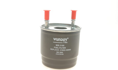Фото 3 - Масляный фильтр WUNDER FILTER WB 2100 (WB2100)