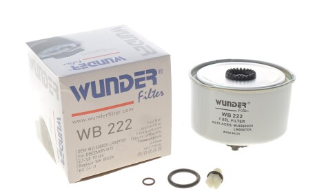 Фото 2 - Паливний фільтр WUNDER FILTER WB 222