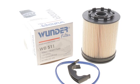 Фото 2 - Паливний фільтр WUNDER FILTER WB 511