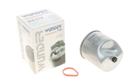 Фільтр паливний WUNDER - WUNDER FILTER WB 518