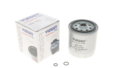 Фільтр паливний MB OM601-602 - WUNDER FILTER WB 703