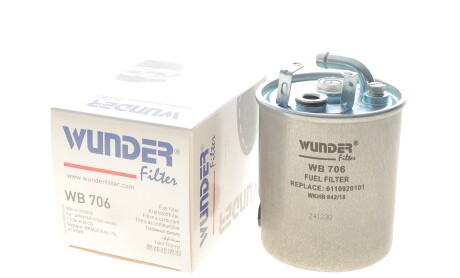 Фото 2 - Паливний фільтр WUNDER FILTER WB706