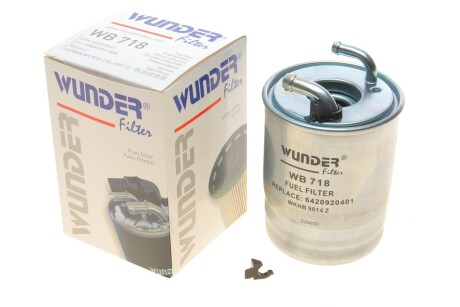 Фільтр паливний WUNDER - WUNDER FILTER WB 718