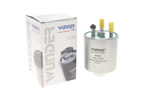 Фільтр паливний WUNDER - (164003978R, 8200638748, FP5781) WUNDER FILTER WB 808