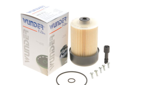 Фільтр паливний WUNDER - (6000619764, K6000619764, 1640000Q1K) WUNDER FILTER WB 814