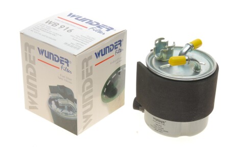 Фільтр паливний WUNDER - (16400JX50A, 16400JX51A, 16400JX52A) WUNDER FILTER WB 916