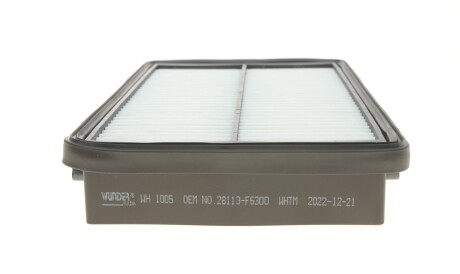 Фото 2 - Повітряний фільтр WUNDER FILTER WH 1005 (WH1005)