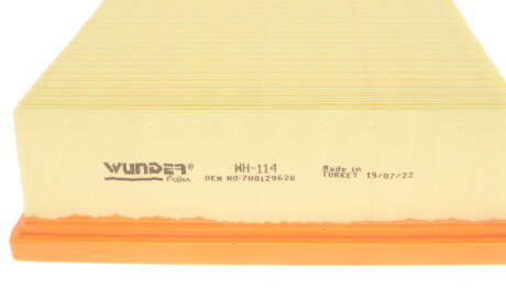 Фото 2 - Повітряний фільтр WUNDER FILTER WH 114 (WH114)