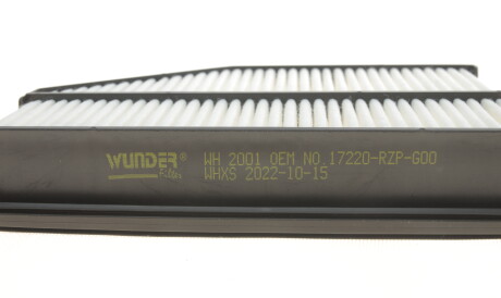Фото 2 - Воздушный фильтр WUNDER FILTER WH 2001 (WH2001)