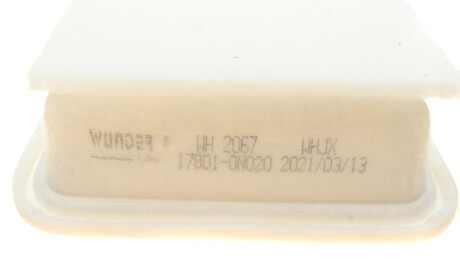 Фото 5 - Повітряний фільтр WUNDER FILTER WH 2067 (WH2067)