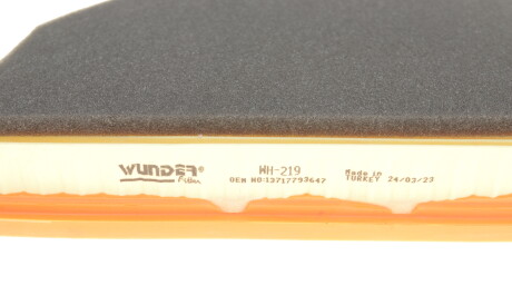 Фото 2 - Воздушный фильтр WUNDER FILTER WH 219 (WH219)