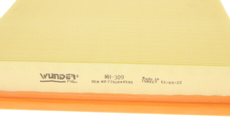 Фото 2 - Повітряний фільтр WUNDER FILTER WH 309 (WH309)