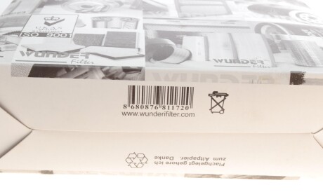 Фото 2 - Повітряний фільтр WUNDER FILTER WH 320 (WH320)