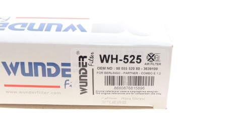 Фото 2 - Воздушный фильтр WUNDER FILTER WH 525 (WH525)