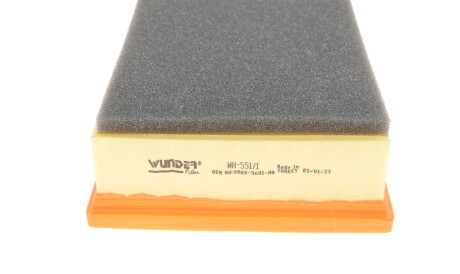 Фото 2 - Повітряний фільтр WUNDER FILTER WH 551/1 (WH5511)