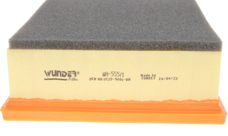 Фото 2 - Повітряний фільтр WUNDER FILTER WH 555/1 (WH5551)