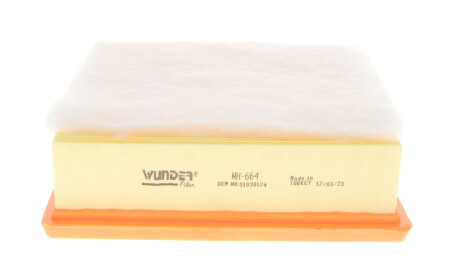 Фото 2 - Повітряний фільтр WUNDER FILTER WH 664 (WH664)
