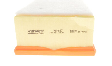 Фото 2 - Повітряний фільтр WUNDER FILTER WH 667 (WH667)