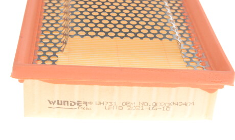 Фото 2 - Повітряний фільтр WUNDER FILTER WH 731 (WH731)