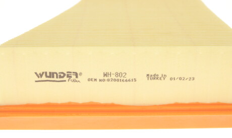 Фото 2 - Повітряний фільтр WUNDER FILTER WH 802