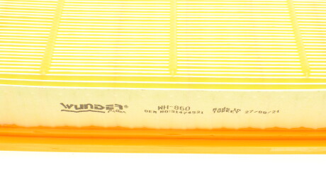 Фото 3 - Повітряний фільтр WUNDER FILTER WH 860 (WH860)