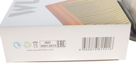 Фото 3 - Повітряний фільтр WUNDER FILTER WH 934 (WH934)
