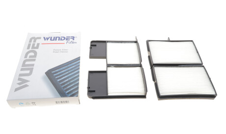 Фільтр салону Toyota Avensis 1.6-2.0TD 97-03 - (8888020020, 8888020060, 8888020080) WUNDER FILTER WP 2052 (фото 1)