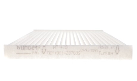 Фото 3 - Фильтр салона WUNDER FILTER WP 419 (WP419)