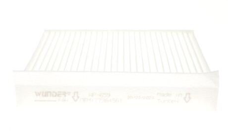 Фото 2 - Фильтр салона WUNDER FILTER WP 659 (WP659)