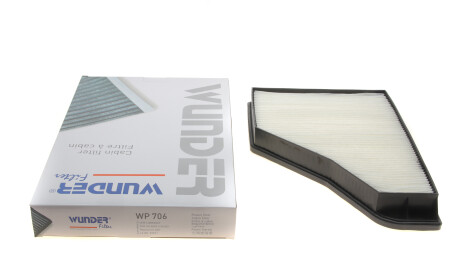 Фото 2 - Фільтр салону WUNDER FILTER WP 706 (WP706)