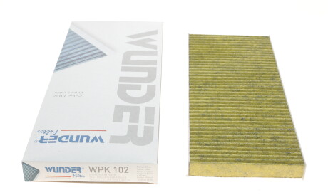 Фільтр салону WUNDER - (8A0819439) WUNDER FILTER WPK 102