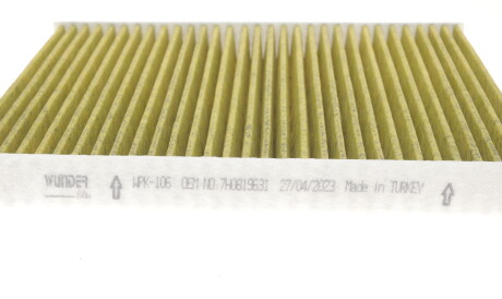 Фото 2 - Фильтр салона WUNDER FILTER WPK 106 (WPK106)