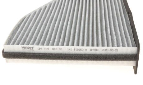 Фото 2 - Фільтр салону WUNDER FILTER WPK 109 (WPK109)