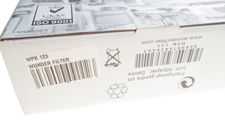 Фото 3 - Фільтр салону WUNDER FILTER WPK 123 (WPK123)