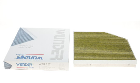 Фільтр салону Audi A6/A7/A8 10- (вугільний) - WUNDER FILTER WPK 127