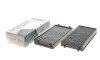 Фільтр салону BMW X5 (E70/F15)/X6 (E71/E72) 2.0-4.8 07- (вугільний) (2шт) - (64116945594, 64119248294, 64316945586) WUNDER FILTER WPK 218 (фото 1)