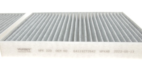 Фото 2 - Фильтр салона WUNDER FILTER WPK 220 (WPK220)