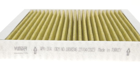 Фото 4 - Фільтр салону WUNDER FILTER WPK 314 (WPK314)