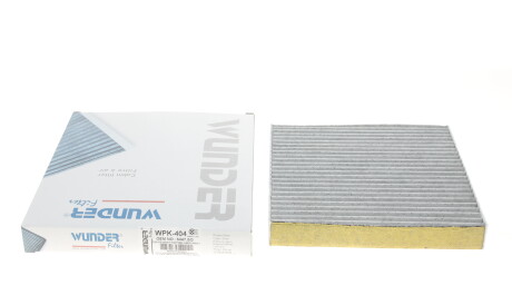 Фільтр салону WUNDER - (6447HP, 6447KR, 6479A1) WUNDER FILTER WPK 404