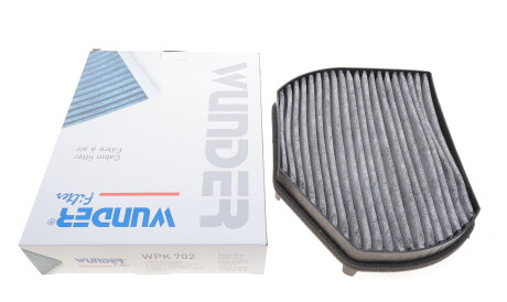 Фільтр салону MB C-class (W202)/CLK (A208)/E (W210)/SLK (R170) (вугільний) - WUNDER FILTER WPK 702